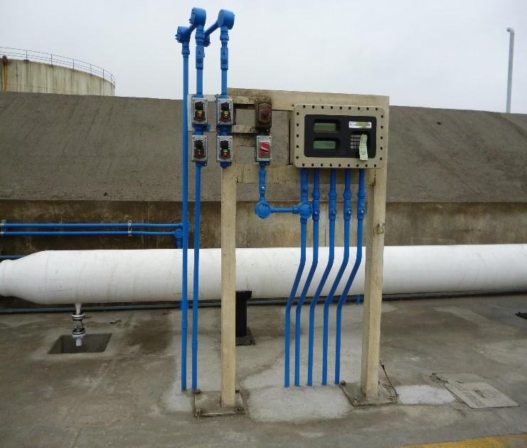 2012 – Vopak – Facilidades de despacho de turbo A1 desde tanque 44 hacia isla de despacho y línea de recupero de turbo A1