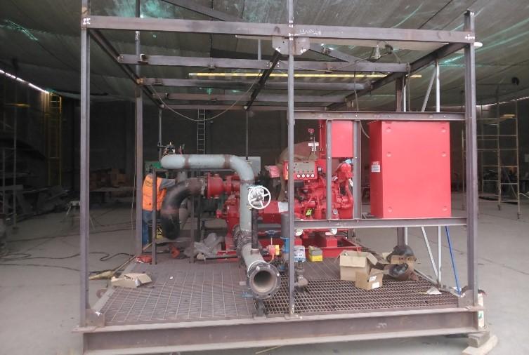 2014 – HTIC – Diseño y construcción Skid del sistema contraincendio – Talara